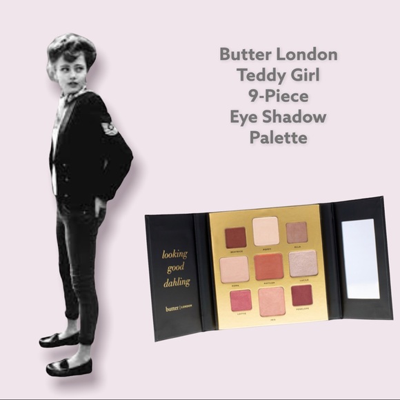 NEW Butter London Teddy Girl 9-Piece Eye Shadow Palette - Picture 3 of 16